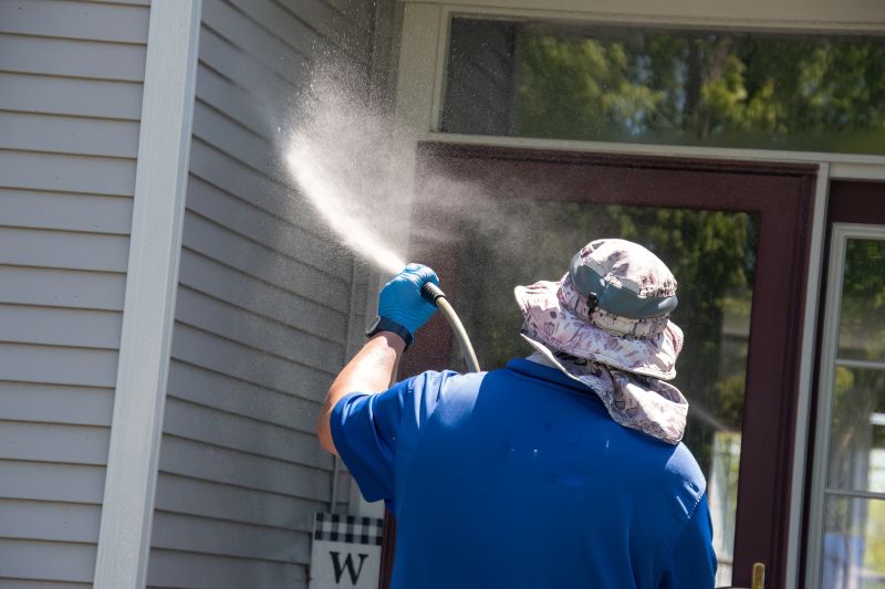 Aluminum Siding Power Washing detail